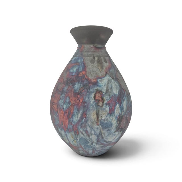 1998 Robert Graydon Signed American Studio Pottery Vase 11.5" For Sale - Image 4 of 16