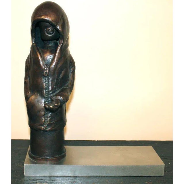 Bronze by Newburgh Artist Ivan Palmer Titled "3 Am" For Sale - Image 9 of 9