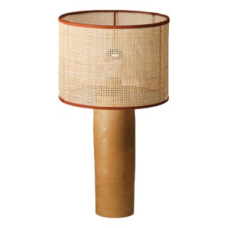 Small II Sonora Rattan Table Lamp by Nassi For Sale