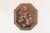 A French Restauration period octagonal framed oil on canvas still-life painting from the early 19th century, depicting a...
