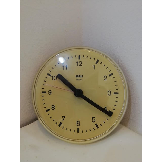 Wall Clock by Dietrich Lubs for Braun, Germany, 1979 For Sale - Image 6 of 6