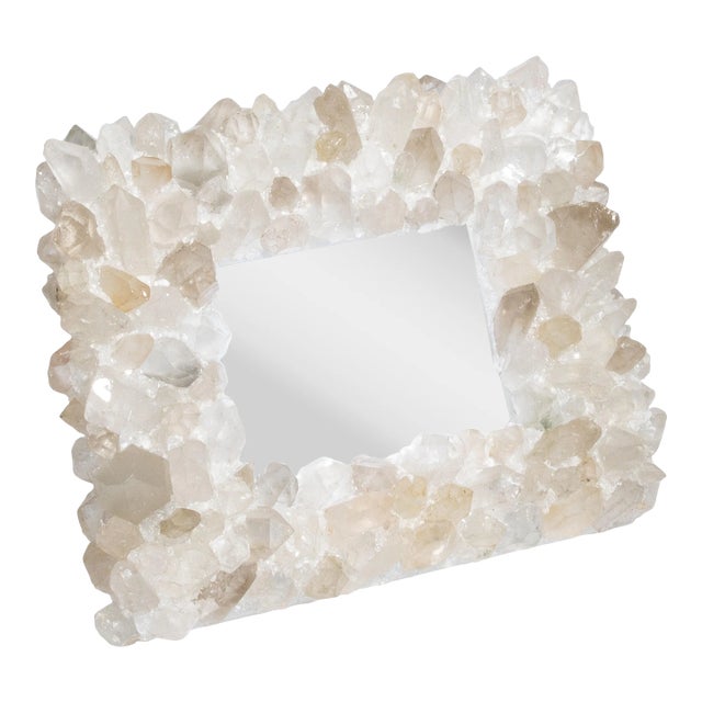 Frame Large Horizontal White Quartz For Sale