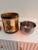 VIETRI Vintage Vietri Italian Pineapple Giltwood Ice Bucket With Removable Metal Liner For Sale - Image 4 of 9