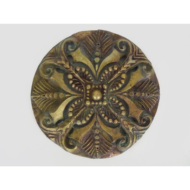 Large Wall Light in Openwork Bronze from MC, 1890s For Sale - Image 10 of 10