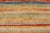 Mid 20th Century Mid 20th Century Vintage Turkish Angora Tulu Rug With Stripe Design in Yellow, Green, Red & Blue For Sale - Image 5 of 12