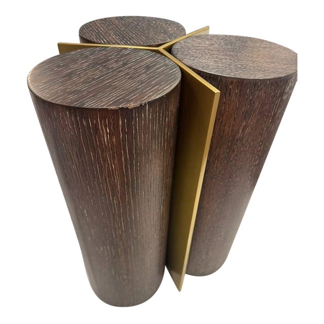 Baker Cylinder Side Table Thomas Pheasant No. Baa3985 (13 of Only 30 Produced) For Sale