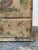 Tan Antique Floral-Printed Fabric Covered Tabletop Haberdashery Cabinet, Circa Early 20th Century For Sale - Image 8 of 17