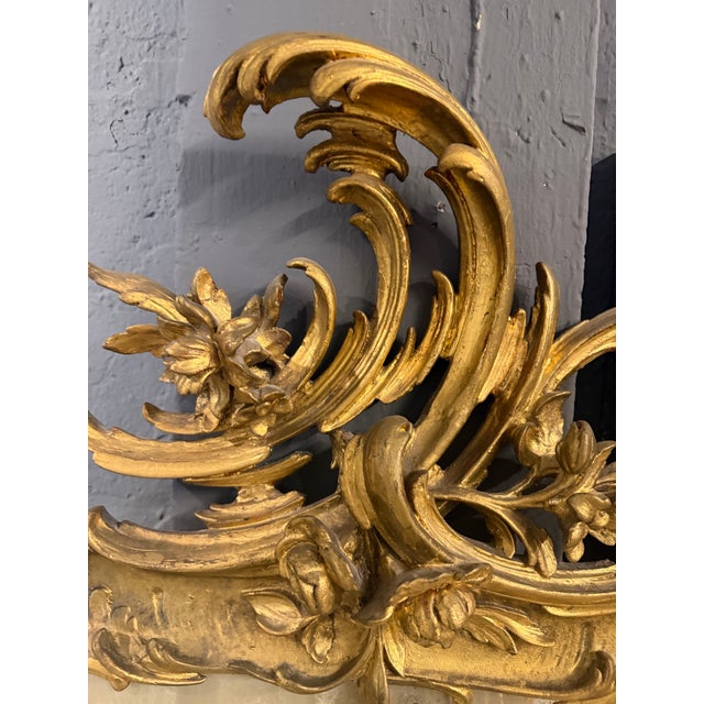 Gorgeous Paris antique market find wall mirror.