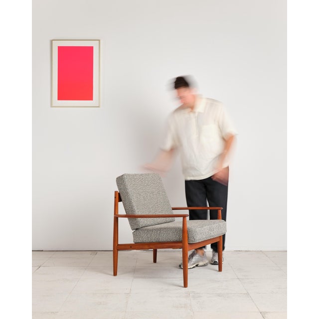 Teak Armchair by Grete Jalk for France & Søn, Denmark, 1950s For Sale - Image 6 of 18
