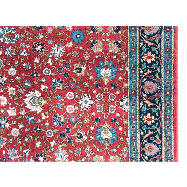 Vintage Persian Varamin Rug For Sale - Image 10 of 15