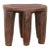 Vintage Carved Wood Gathering Nupe Stool For Sale