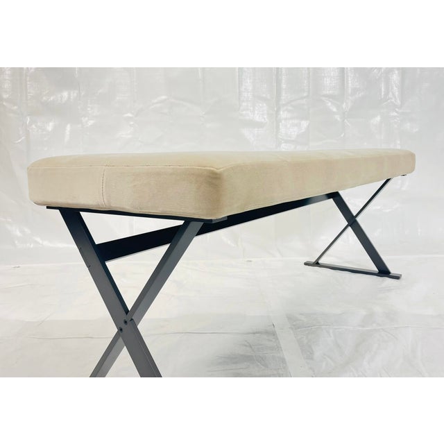 1990s X Frame Bench by Antonio Citterio for B&b Italia/Maxalto For Sale - Image 11 of 14