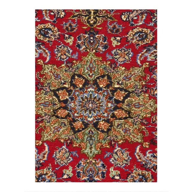 The Persian Isfahan rug is one of the oldest and most elusive carpet styles. Originally created for Shahs and imperial...