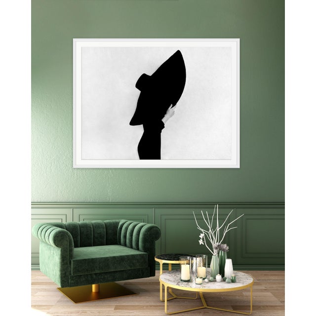 White "A Study of Form, No. 1" Contemporary Black and White Photograph, Size 5 For Sale - Image 8 of 9