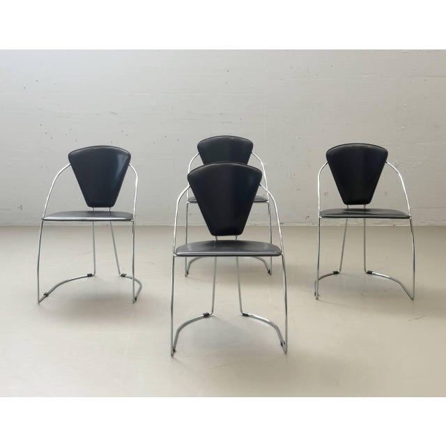 Italian Linda Model Chair by Arrben, 1980s For Sale - Image 13 of 13