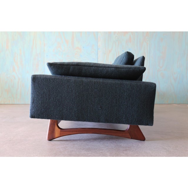 1960s 1960s Adrian Pearsall for Craft Associates Gondola Sofa Mid Century Modern For Sale - Image 5 of 18