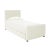 Boho Chic Angela Velvet Cream Trundle in Twin For Sale - Image 3 of 8