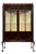 Antique English Mahogany Display Cabinet by Morgan & Co., 1900s For Sale