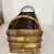 Chinoiserie Rattan and Bamboo Handled Basket For Sale - Image 3 of 5