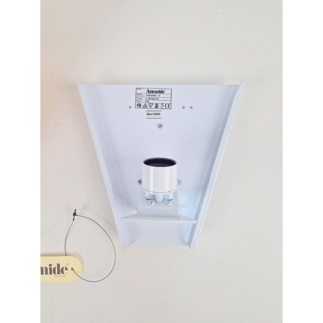 Vintage Pergamo 30 Wall Lamp by A. Mangiarotti for Artemide, Italy, 1980s For Sale - Image 16 of 17