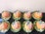 Vietri Pomegranate Tureens With Leaf Plates Trompe l'Oeil Majolica Serving Set for 8 Late 20th Century - Rare Set For Sale - Image 12 of 18