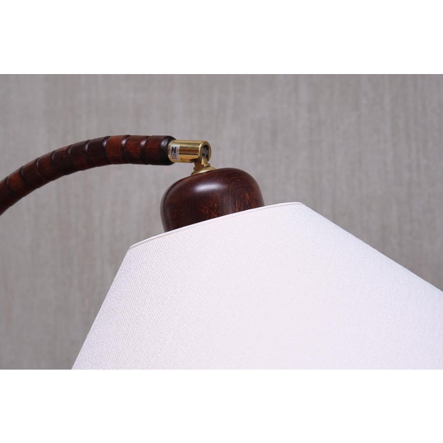 Sculptural Markslöjd Floor Lamp in Beech Wood, Sweden, 1960s For Sale - Image 14 of 15
