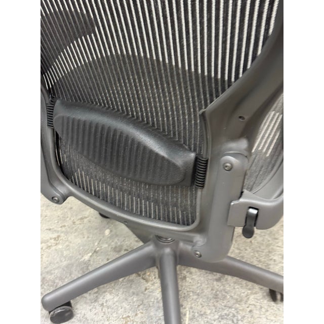 Plastic Herman Miller Aeron Office Chair, C For Sale - Image 7 of 12