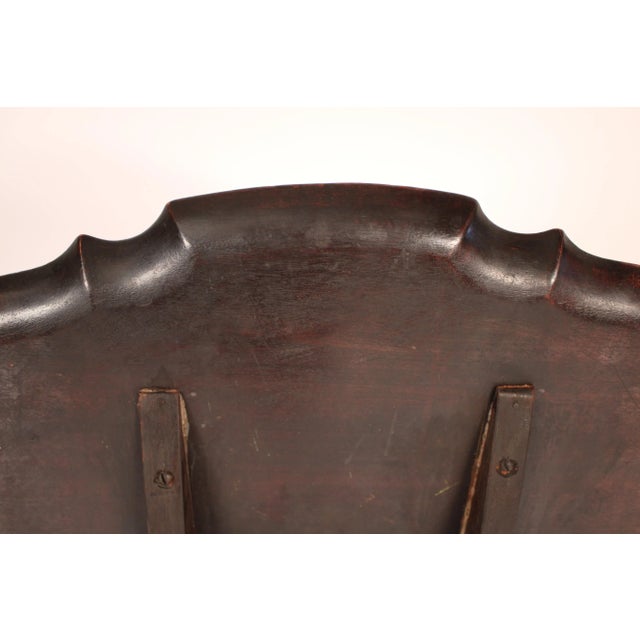 Antique George II Style Mahogany Pie Crust Table For Sale - Image 11 of 13