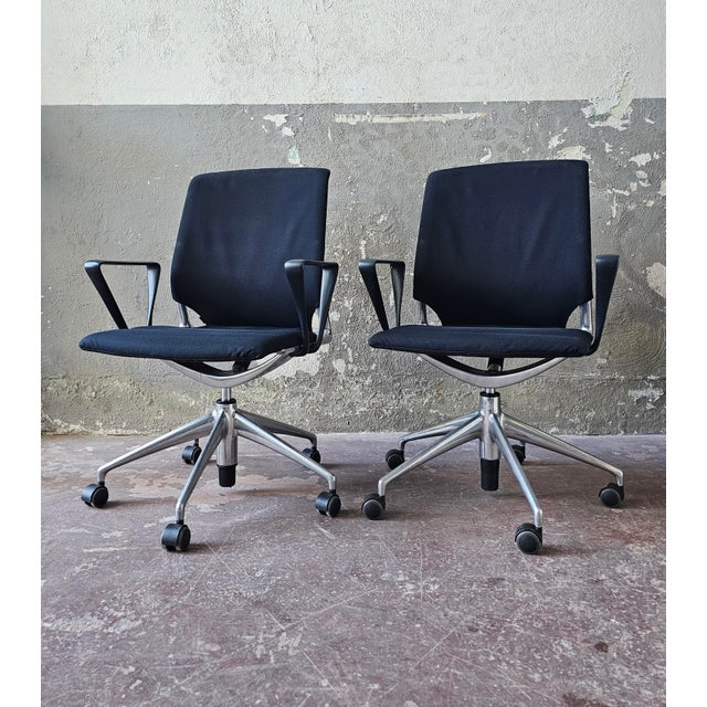 Modern Swivel Chairs by Alberto Meda for Vitra, Set of 2 For Sale - Image 3 of 11