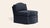 Contemporary Prussian Linen Felix Slipper Chair by Ceraudo For Sale - Image 3 of 7