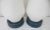 Glass Rimini Blu Bitossi Mid-Century Lamps, Pair For Sale - Image 7 of 12