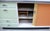 Vintage German Kitchen Cabinet with Sliding Doors in Multi Colors, 1950s For Sale - Image 12 of 14