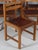 Vintage Dining Chairs in Pine and Saddle Leather by Knud Færch, 1960s, Set of 6 For Sale - Image 6 of 8