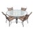 Brown Jordan Patio Table and 4 Chairs For Sale