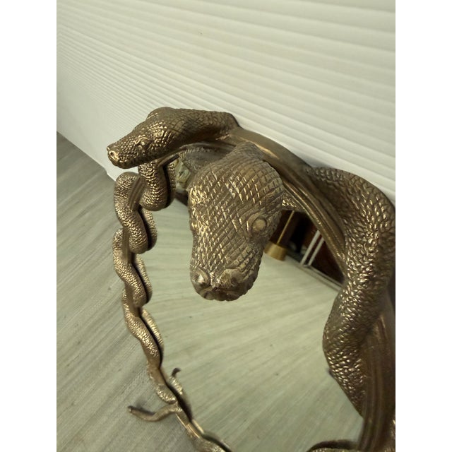 Pottery Barn Harry Potter Serpent Mirror For Sale - Image 11 of 12