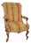 Regency Rosewood Library Armchair For Sale