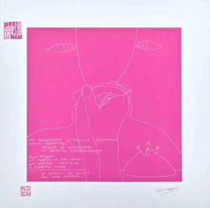 Ennio Pouchard, Diecicomeleditadiduemani on Acetate, 1973