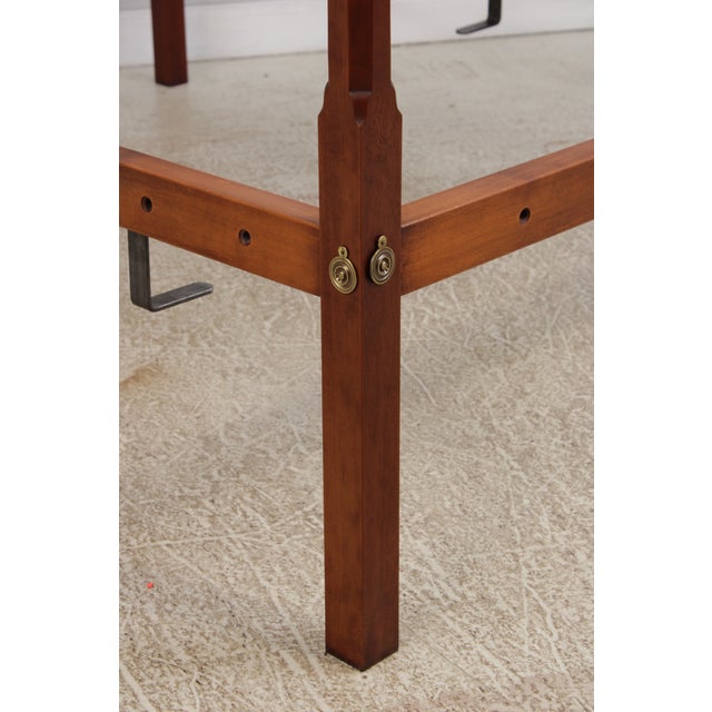 Eldred Wheeler Full Size Cherry Rope Style Poster Canopy Bed For Sale - Image 13 of 14