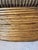 Italian Vintage Large Coiled Pencil Rattan Basket For Sale - Image 3 of 18
