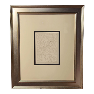 Picasso Table De Eaux Fortes From Balzac's "Le Chef - d'Oeuvre Inconnu" 1968 Original Woodcut Etching