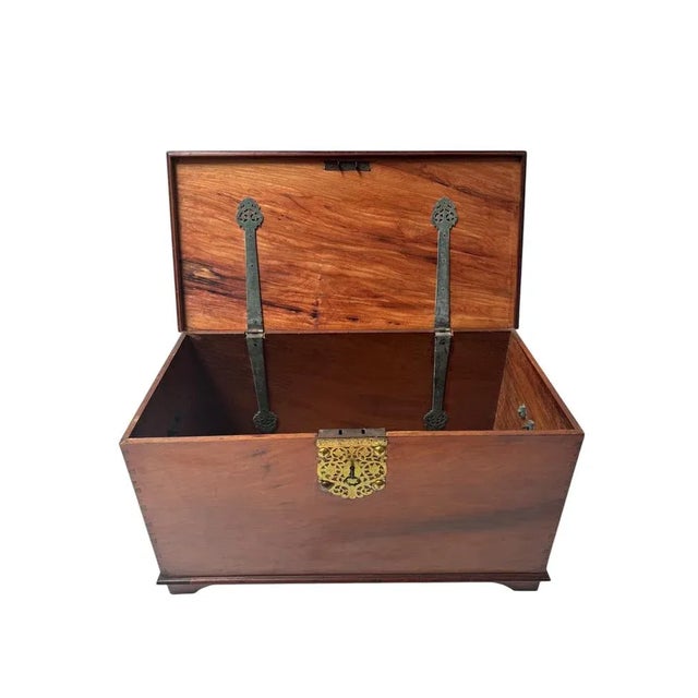 Antique Dutch Colonial Chest For Sale - Image 9 of 10