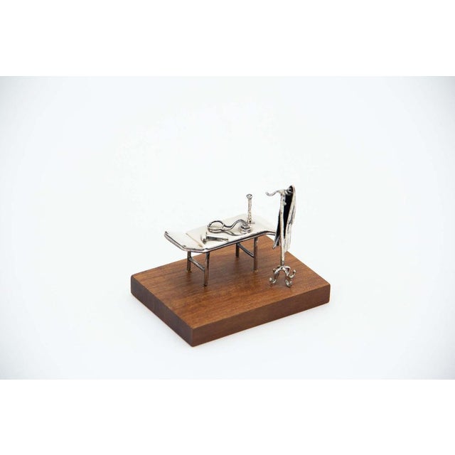 Miniature Silver Doctors Office For Sale - Image 4 of 4