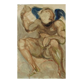 1960 Salvador Dali Woodcut Purgatory 15 Envy For Sale