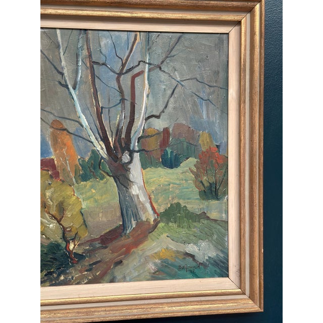 Bo Alnerud, Tree, 1947, Oil on Panel For Sale - Image 11 of 18