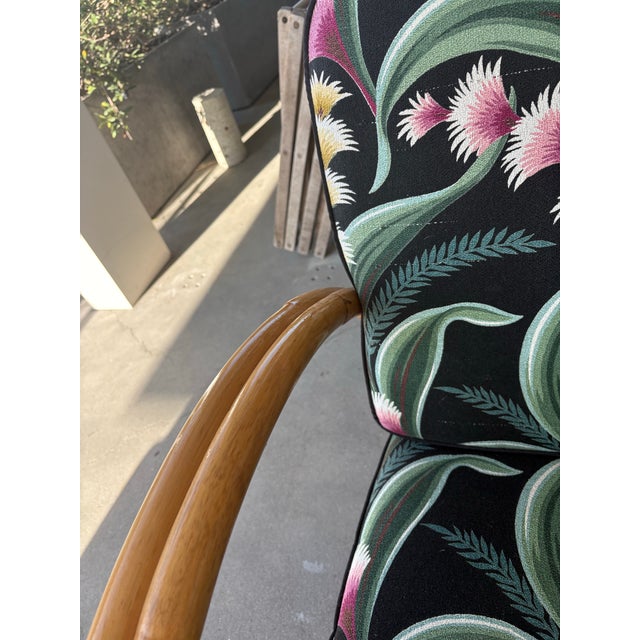 Tropical Rattan 2 Strand Armchair For Sale - Image 10 of 12