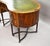 Wood Edwardian Flame Mahogany Kidney-Shaped Writing Desk, 1900 For Sale - Image 7 of 13