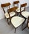 This listing is for a set of five Mid-Century Modern Drexel Declaration Walnut Dining Chairs. Featuring one arm chair,...