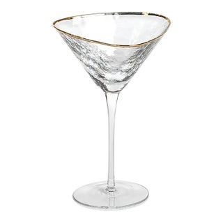 Aperitivo Triangular Martini Glass - Set of 4 For Sale