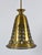 Oswald Haerdtl Mid-Century Pendant Lamp in Brass and Crystal by Oswald Haerdtl for Lobmeyr, Austria, 1950s For Sale - Image 4 of 18