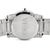 Early 21st Century Movado Vizio 34mm 0605808 Black Onyx Stainless Steel Quartz Watch For Sale - Image 5 of 10